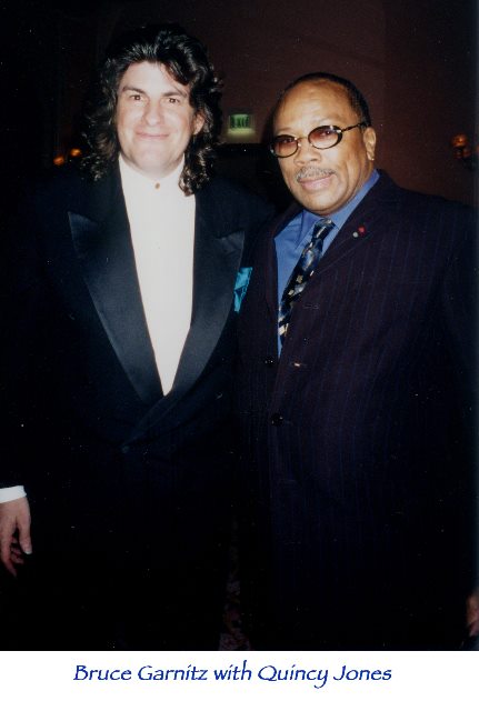 Bruce Garnitz and Quincy Jones